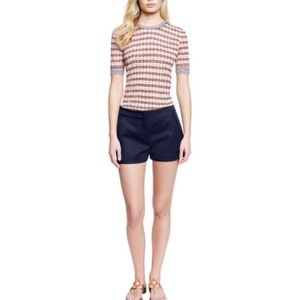 Tory Burch Tessa Twill Shorts Size 2